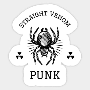 Punk Life Straight Venom Sticker